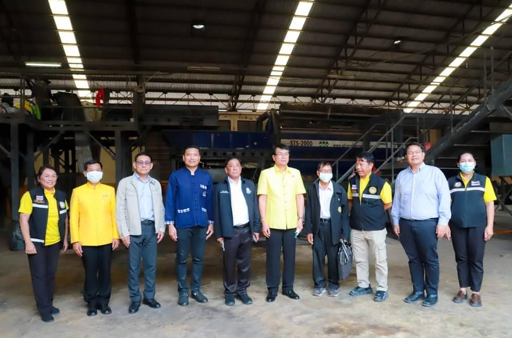 ผู้ตรวจฯสำนักนายกเขตที่ 14 ตรวจศูนย์กำจัดขยะมูลฝอยและสิ่งปฏิกูล ทม.ยโสธร