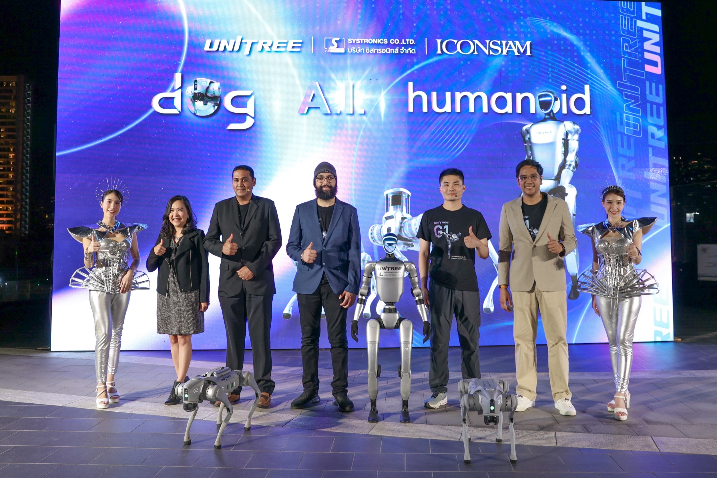 เมื่อเทคโนโลยี AI และ หุ่นยนต์ เข้าใกล้เรามากขึ้น : ซิสทรอนิกส์ จัดงาน dog | A.I. | humanoid 