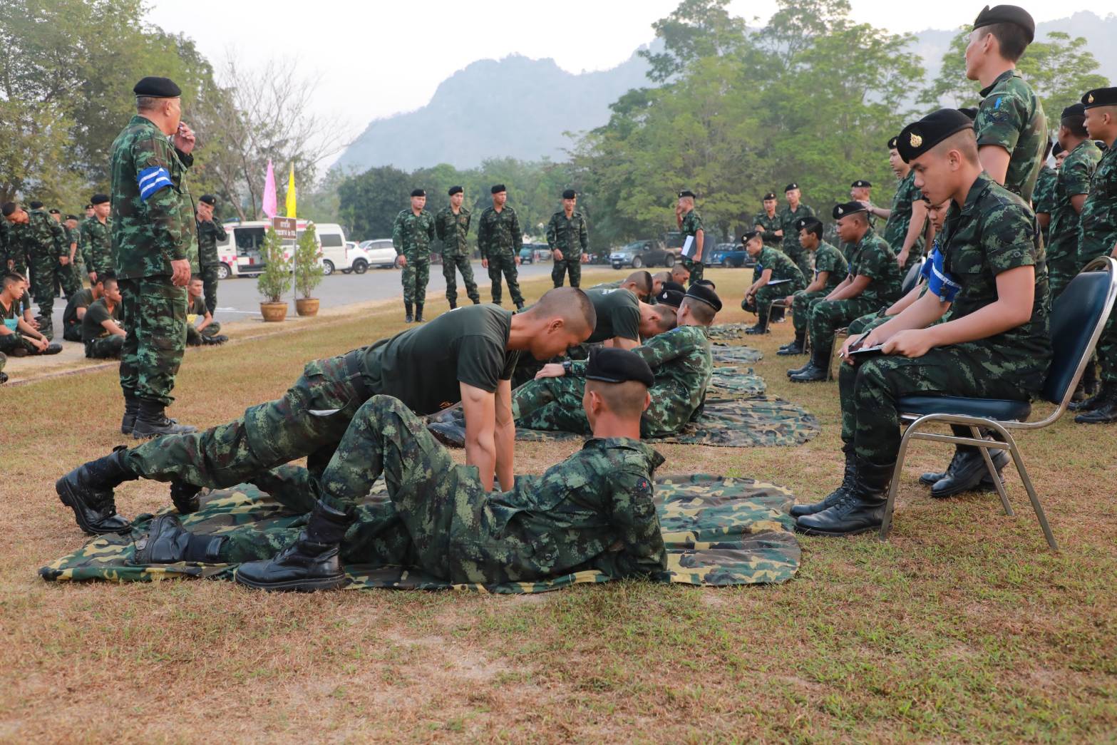 กรมทหารช่างที่ 11 ค่ายบุรฉัตร จัดแข่งขันประกวดการสร้างลักษณะทหารที่ดี