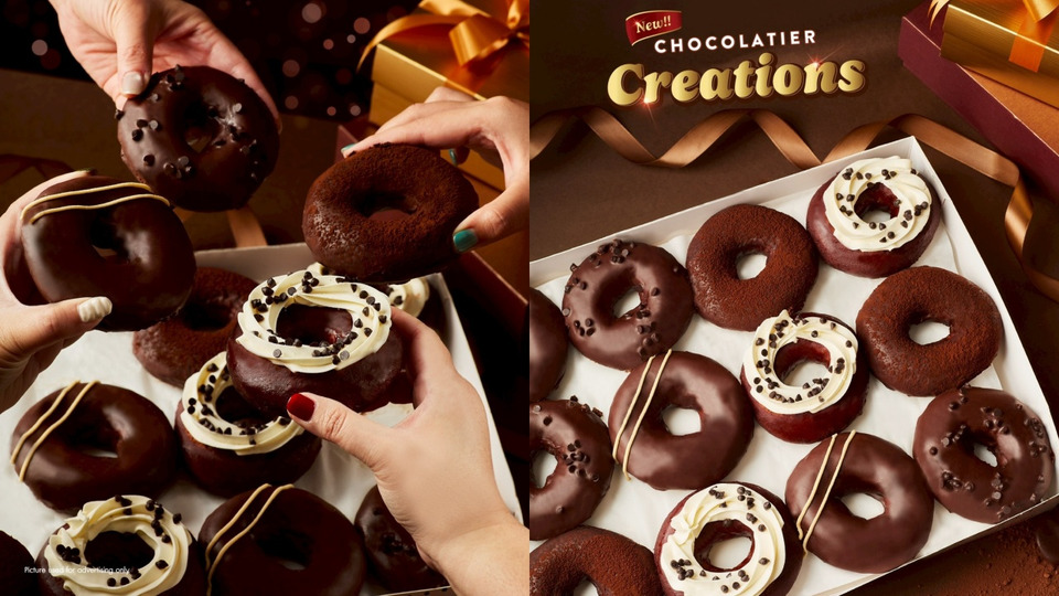 Krispy Kreme เปิดตัว Chocolatier Creations Doughnuts 4 รสชาติใหม่ เอาใจคนรักช็อกโกแลต อร่อยเข้มข้นทุกคำ