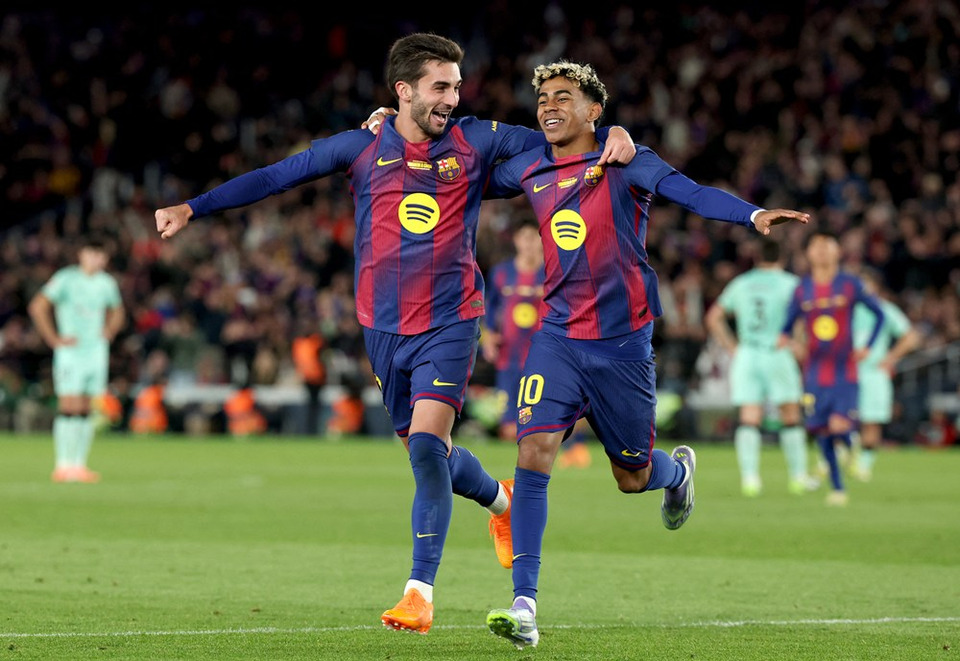 “บาร์ซ่า”เปิดคัมป์ นู ถล่มบิลเบา 4-0 แซงราชันขึ้นจ่าฝูงลา ลีกา