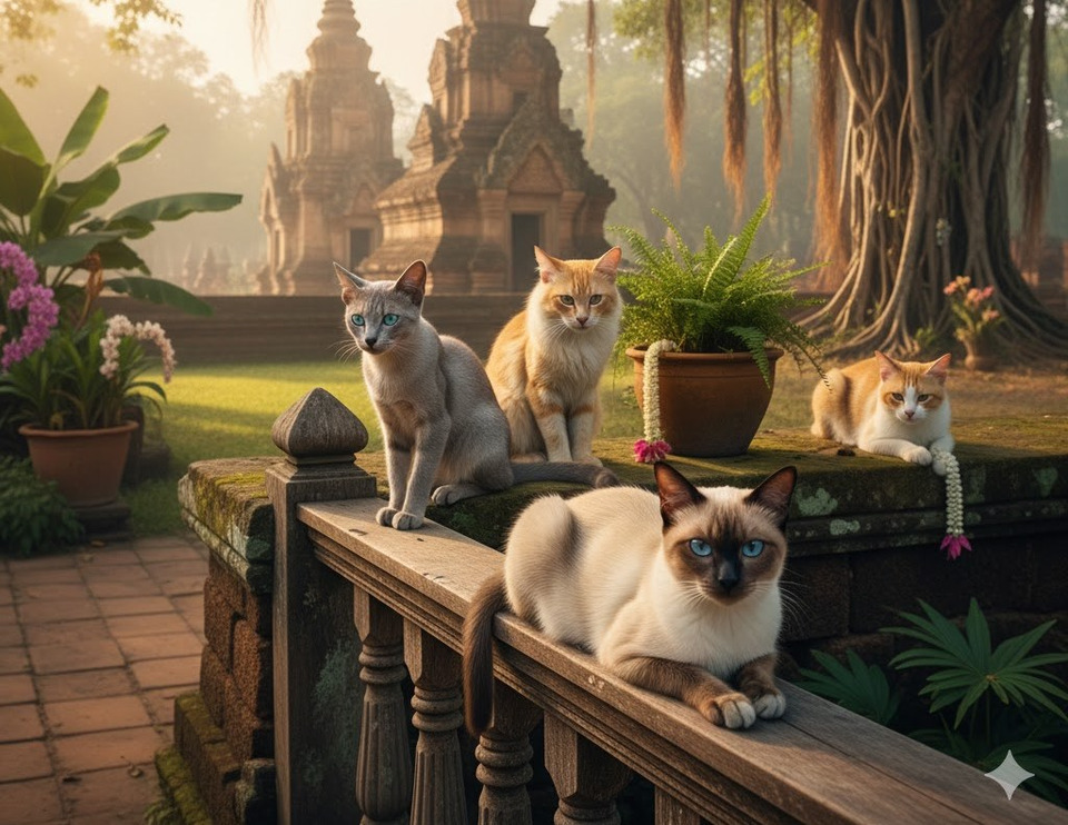 เลื่อนชั้น "แมวไทย"! "ครม." ไฟเขียวให้เป็นเอกลักษณ์ประจำชาติ ประเภทสัตว์เลี้ยง