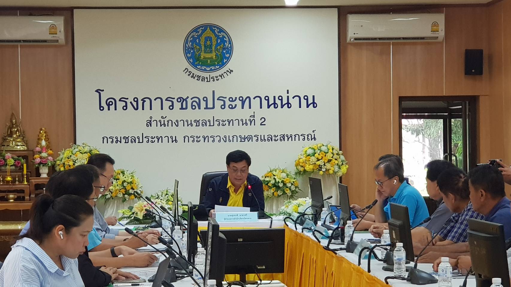 กรมชลฯ เดินหน้าโครงการประตูระบายน้ำ "น้ำปั้ว น่าน - ฆะมัง พิจิตร" สร้างขั้นบันไดน้ำ แก้ภัยแล้ง-น้ำท่วม 