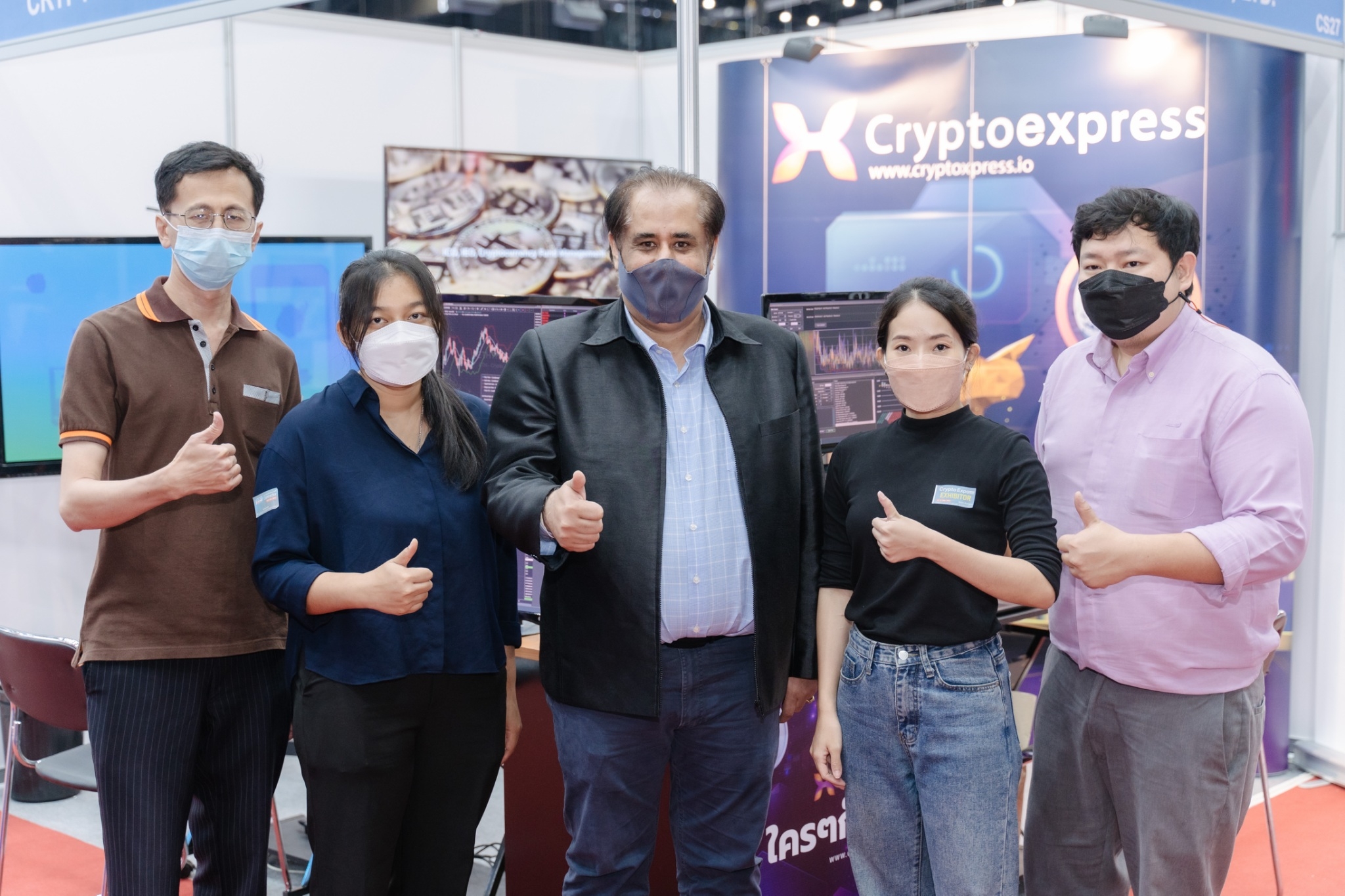 “คริปโตเอ็กซ์เพรส” ร่วมออกบูทงาน Thailand Crypto Expo 2022 กระแสตอบรับจากไทยและต่างชาติล้นหลาม