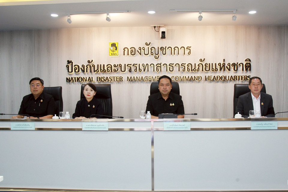  กอปภ.ก.ติดตามสถานการณ์จังหวัดชายแดนหลังหยุดยิง กำชับ 7 จว.เยียวยาประชน 