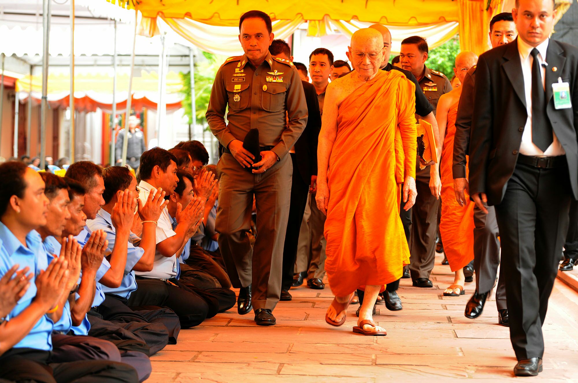 "ศานิตย์”นำแท็กซี่จิตรอาสาเข้าเฝ้า“สมเด็จพระสังฆราช”