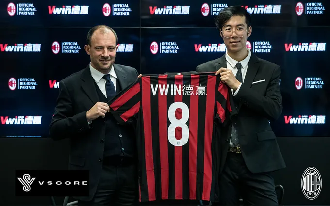 Vwin สนับสนุนสโมสรเอซีมิลาน ชูพันธมิตรหนึ่งเดียวภูมิภาคเอเชียอย่างเป็นทางการ