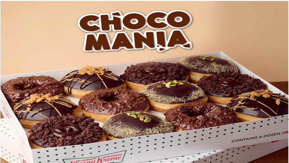 Krispy Kreme เปิดตัว CHOCOMANIA Doughnuts ช็อกโกแลตเอ็กซ์ตรีม เอาใจสายหวาน
