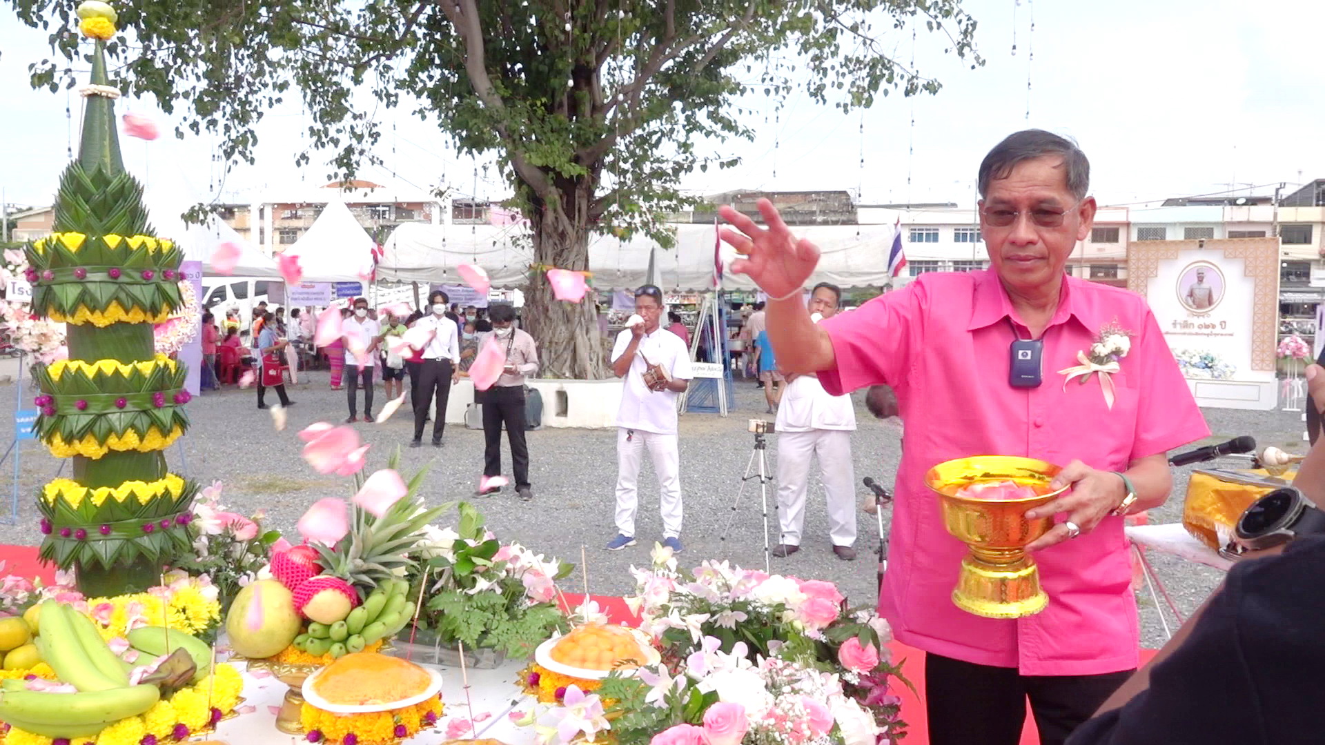 นครรังสิตบวงสรวงงานรำลึก ร.5 เสด็จพระราชดำเนินเปิดประตูน้ำจุฬาลงกรณ์ 126 ปี
