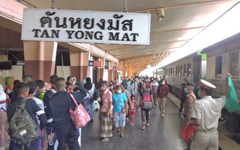 รถไฟหยุดวิ่งรถลงใต้ทุกขบวน เริ่ม15 ธ.ค. หลังคนร้ายลอบวางระเบิด