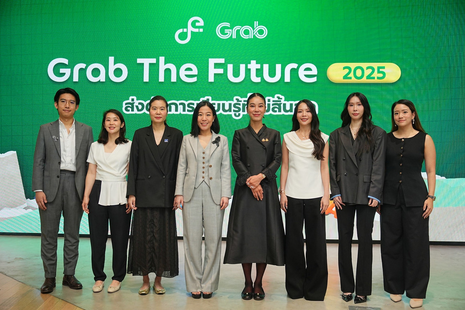 แกร็บ สานต่อโครงการ Grab The Future 2025 มอบทุนการศึกษากว่า 9.5 ล้านบาทแก่เยาวชนไทย