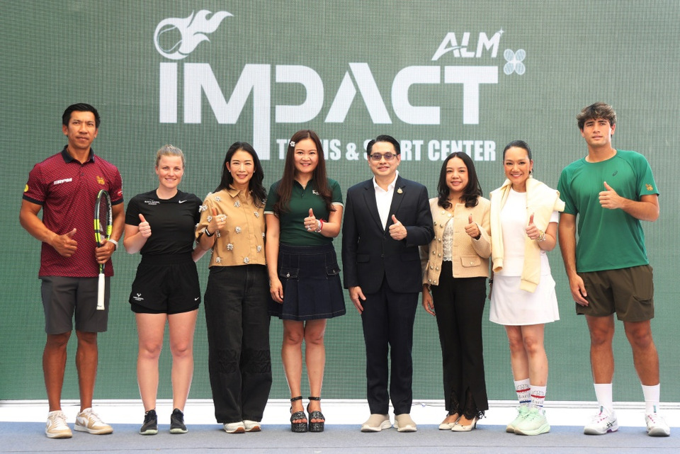 เปิดตัวแบรนด์ใหม่ในเครือ เอแอลเอ็ม เอ็กซ์ อิมแพ็ค เทนนิส แอนด์ สปอร์ต เซ็นเตอร์