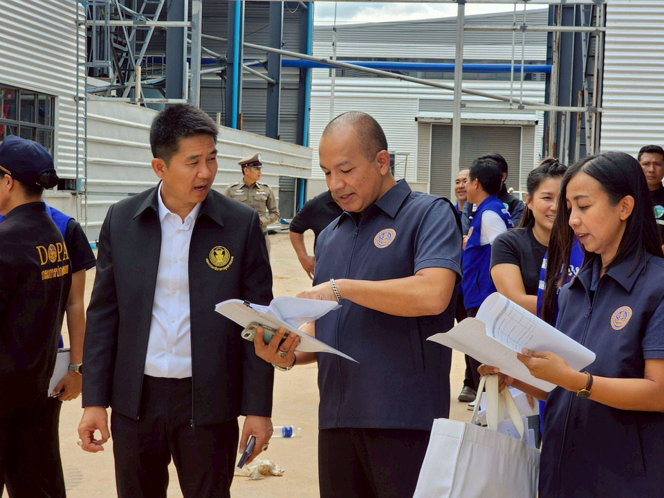 กรมพัฒนาธุรกิจฯ ลุยปราบนอมินีต่อเนื่อง ตรวจรง.อุตฯ จ.ชลบุรี 