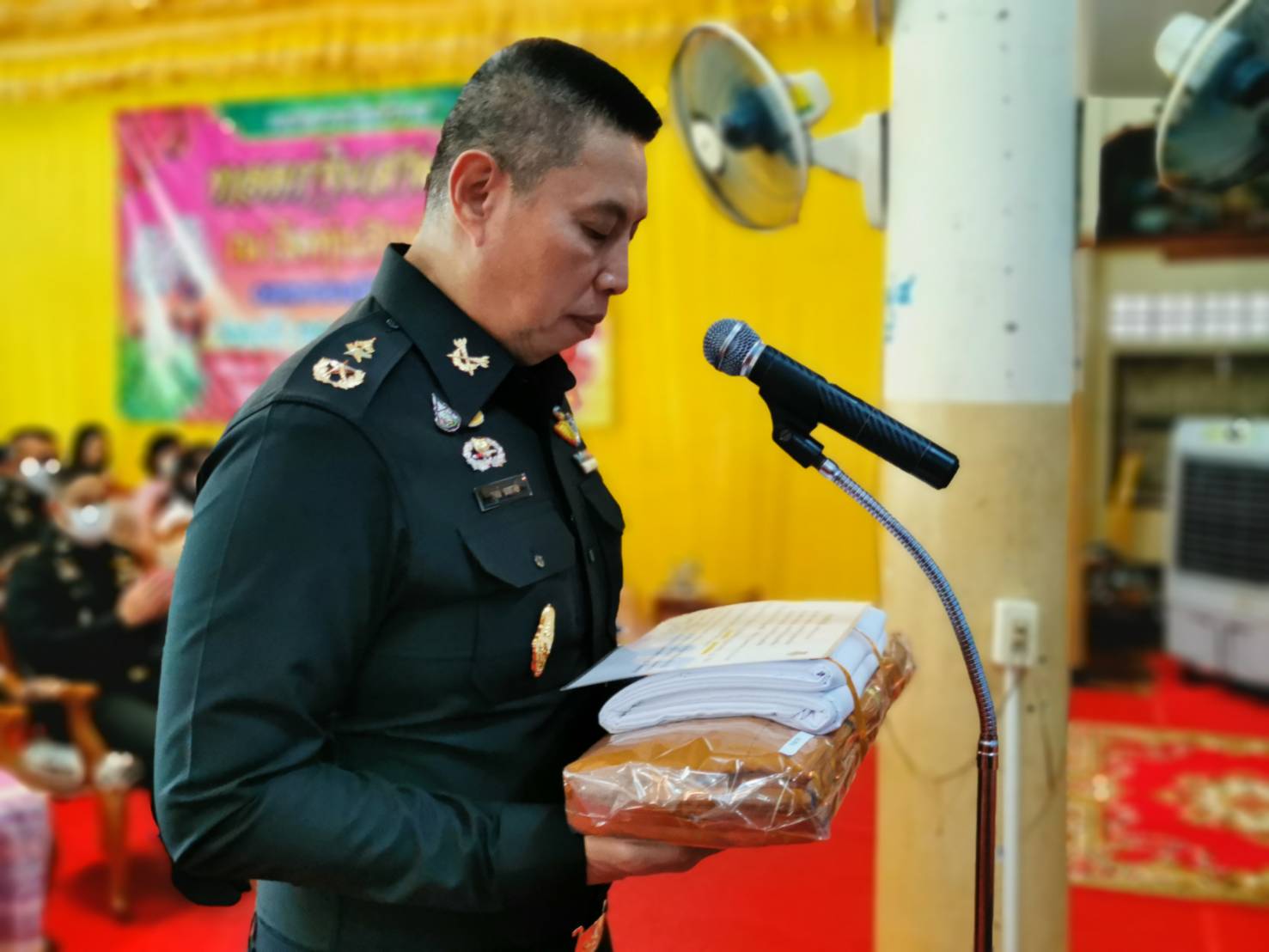  ศูนย์การบินทหารบก จัดพิธีทอดกฐิน ประจำปี 2563