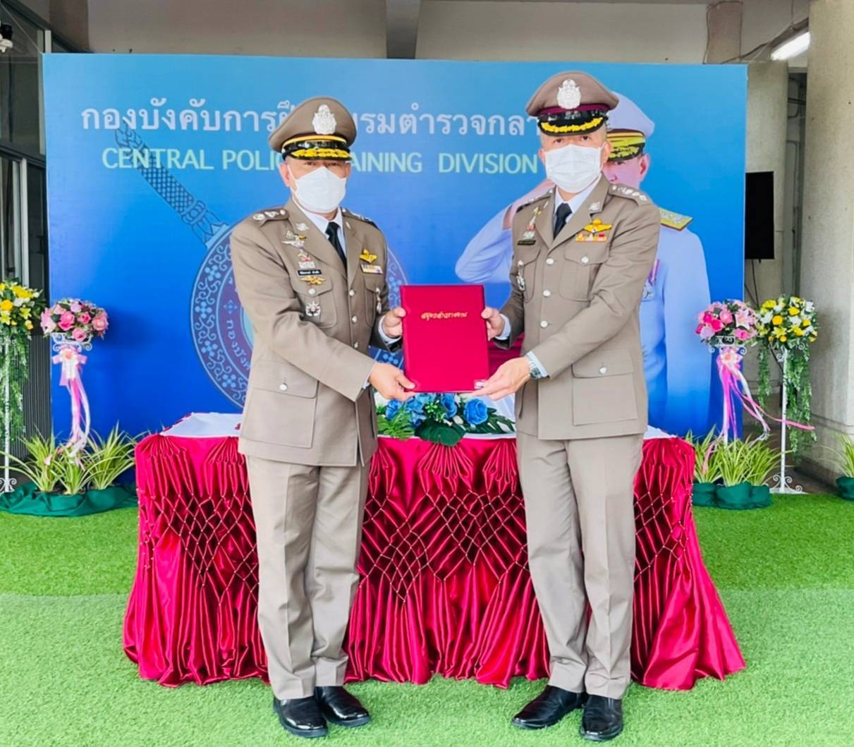 บิ๊กแจ้ รับมอบหน้าที่ ผู้บังคับการฝึกอบรมตำรวจกลาง คนใหม่
