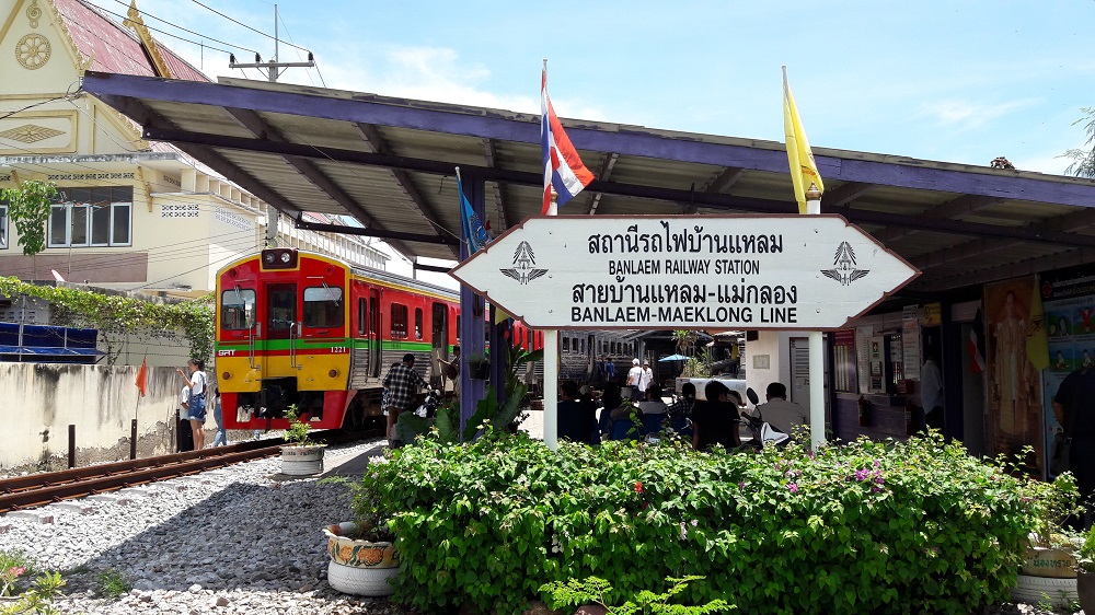 รถไฟฯ เปิดขบวนรถชานเมืองเส้นทางบ้านแหลม – แม่กลอง เพิ่ม 4 ขบวน เริ่ม 1 มิ.ย.นี้