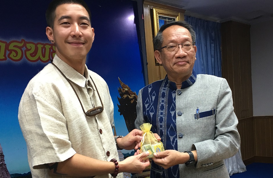 'โตโน่'เผยเทคนิคว่ายน้ำมาราธอนพร้อมโชว์พระเครื่องคู่กาย'กรมหลวงชุมพร'