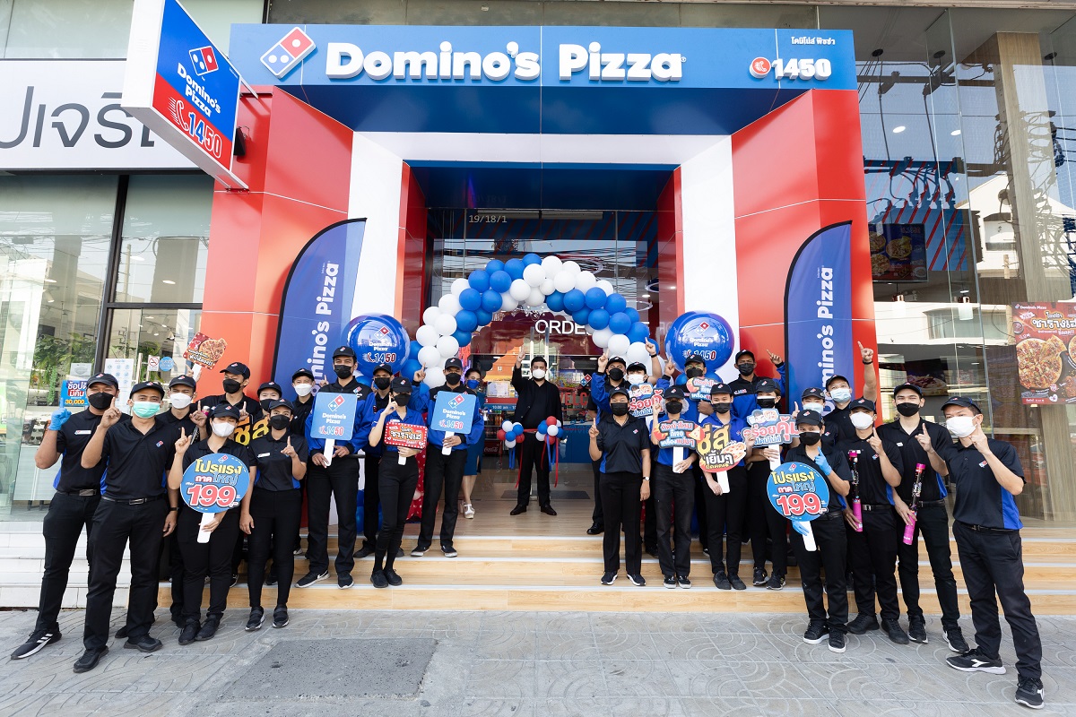 ‘W’ เปิดตัว Domino’s Pizza สาขางามวงศ์วาน