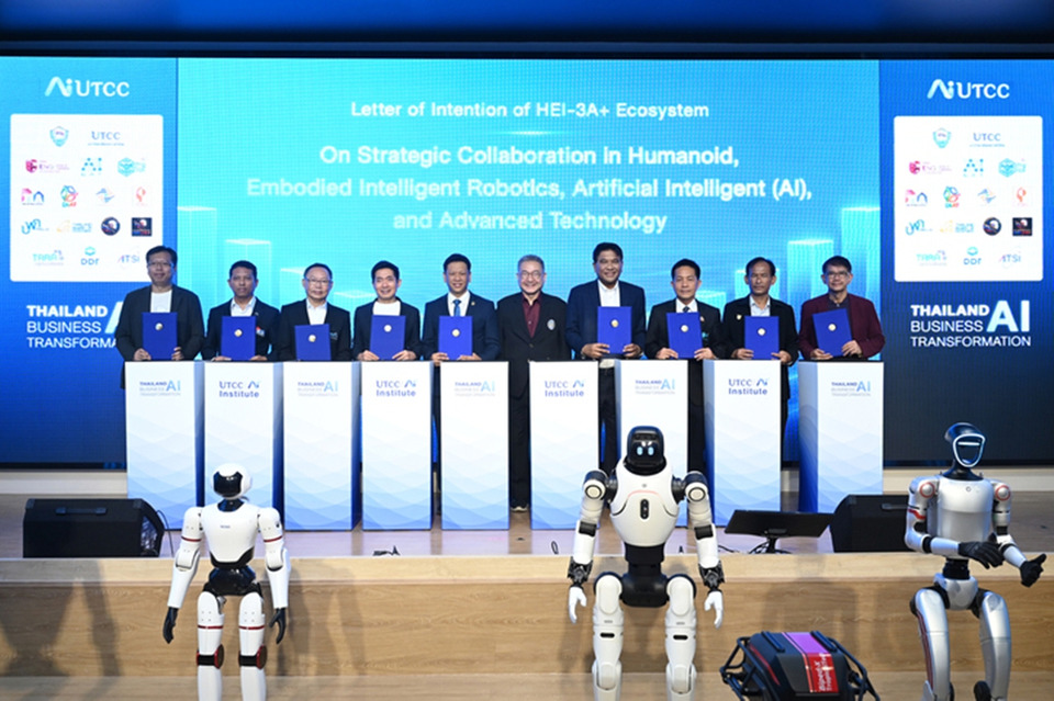 ม.หอการค้าไทย เปิด UTCC AI Institute ปั้น AI เพื่อธุรกิจ ผนึกพันธมิตรสร้างระบบนิเวศ AI