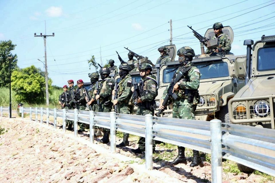 ทหารไทยตรวจเข้มชายแดนไทย–เมียนมา เพิ่มกำลังป้องกันรุกล้ำอธิปไตย