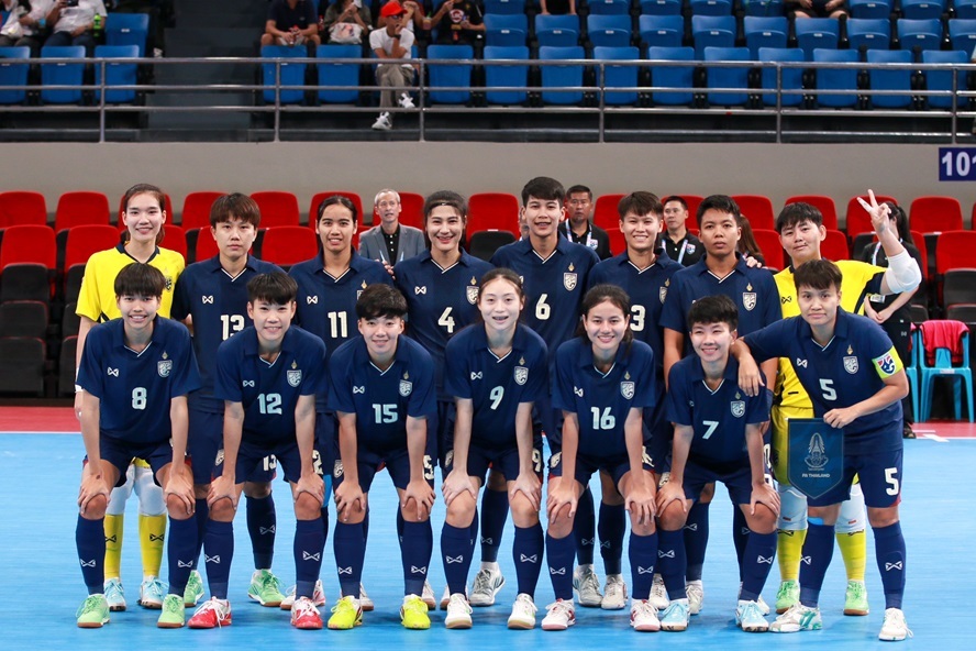 สุดยอด! ฟุตซอลหญิงไทย ผงาดขึ้นท็อป 5 ของโลก