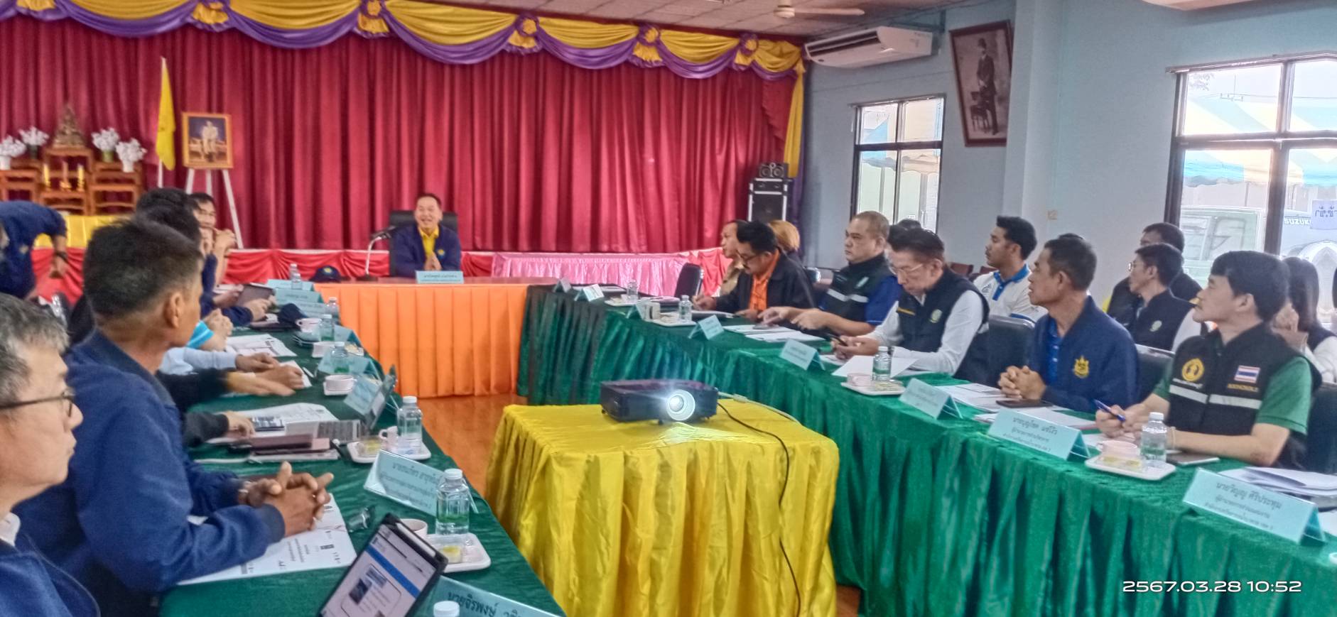 เกษตรจังหวัดเพชรบูรณ์ลงพื้นที่ตรวจราชการติดตามสถานการณ์พื้นที่เฝ้าระวังเสี่ยงภัยแล้ง  