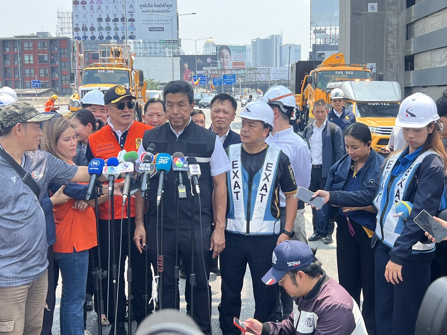 ผู้ว่าการกทพ. ยืนยันโครงสร้างทางพิเศษ ไม่ได้รับผลกระทบ จากเหตุแผ่นดินไหว