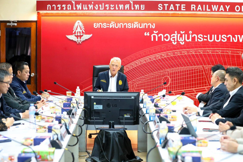 “พิพัฒน์” กำชับ รฟท. เร่งยกระดับระบบรางไทย เดินหน้าโครงสร้างพื้นฐาน-ความปลอดภัย-ขนส่งสู่อนาคต
