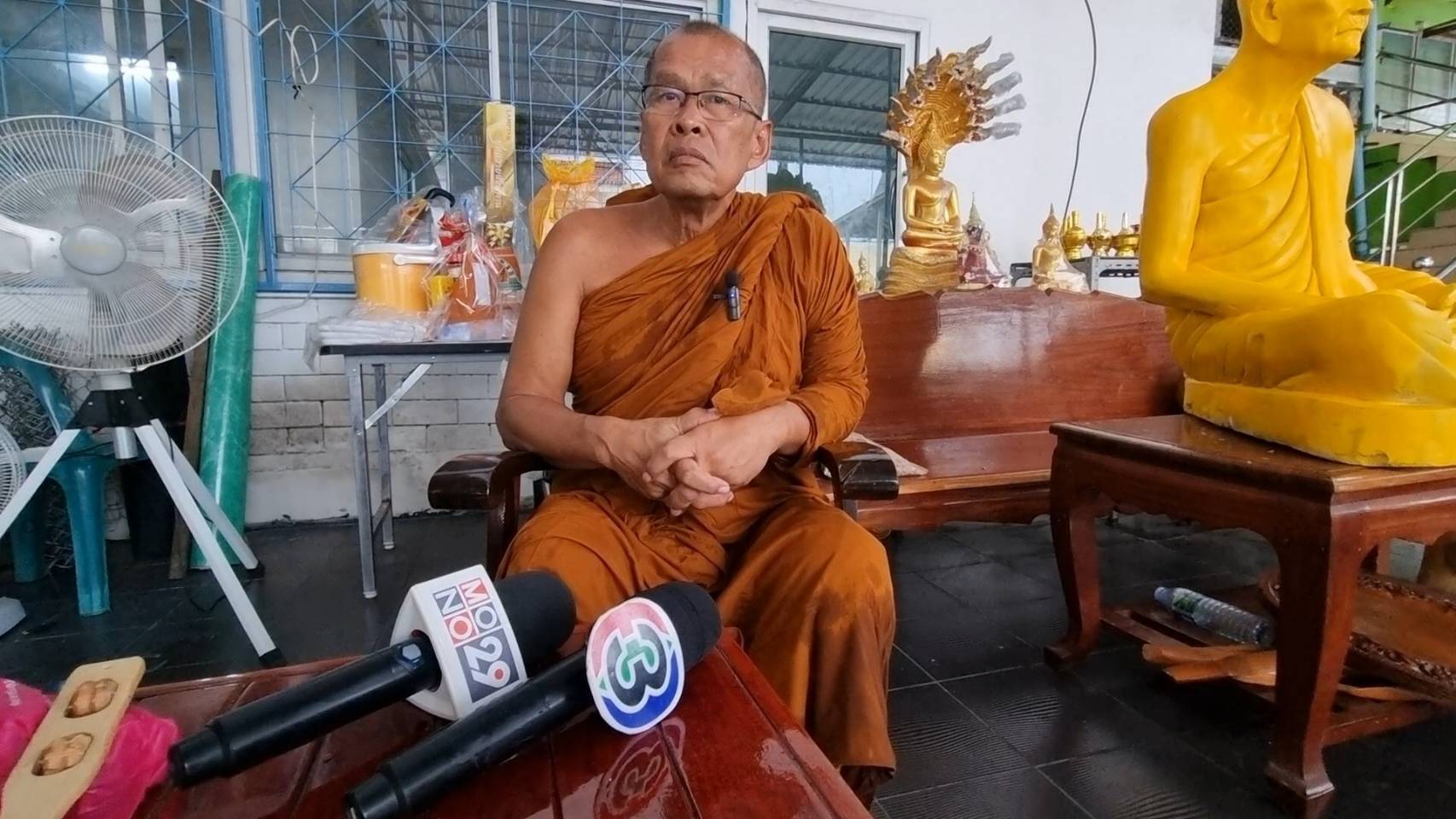 วัดไชยมงคลเร่งเตรียมพื้นที่จัดงานทอฝ้ายเป็นสายบุญจุลกฐินถิ่นอุบลคนมีธรรม ประจำปี 2567 
