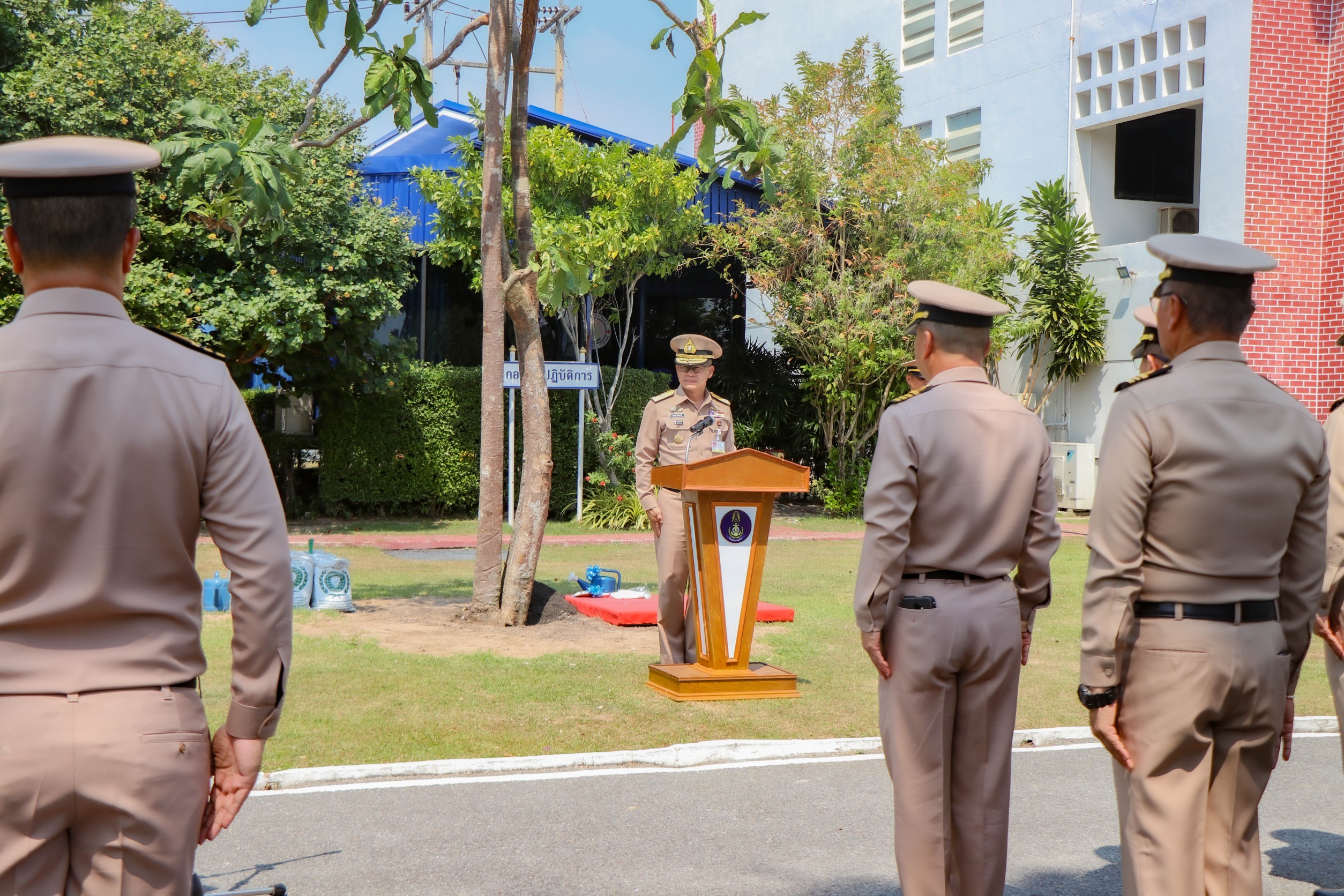 ทัพเรือภาคที่ 1 จัดกิจกรรมปลูกต้นไม้ เนื่องในวันคล้ายวันสถาปนา ทัพเรือภาคที่ 1