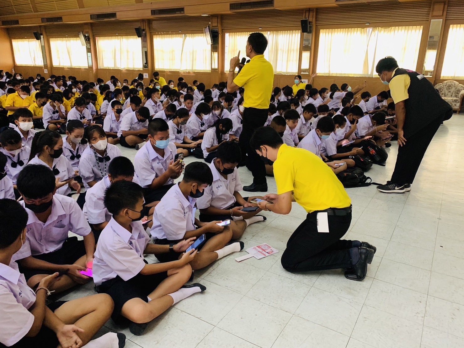 โรงเรียนอ่างทองปัทมโรจน์ฯ รวมพลังสร้างสังคมดี คนมีคุณภาพ