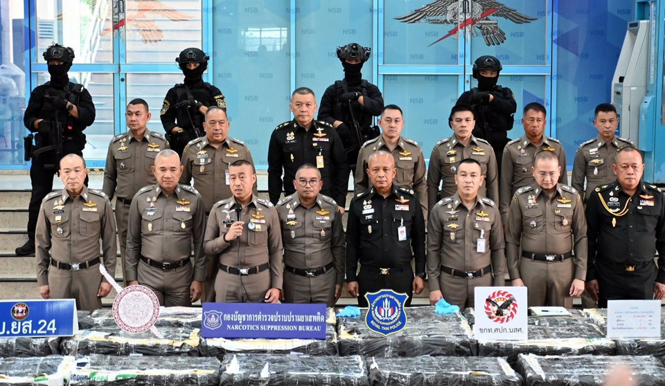 บช.ปส.ทลายเครือข่ายยานรกภาคตะวันออก ยึดยาบ้า 20 ล้านเม็ด จับผู้ต้องหา 4 ราย