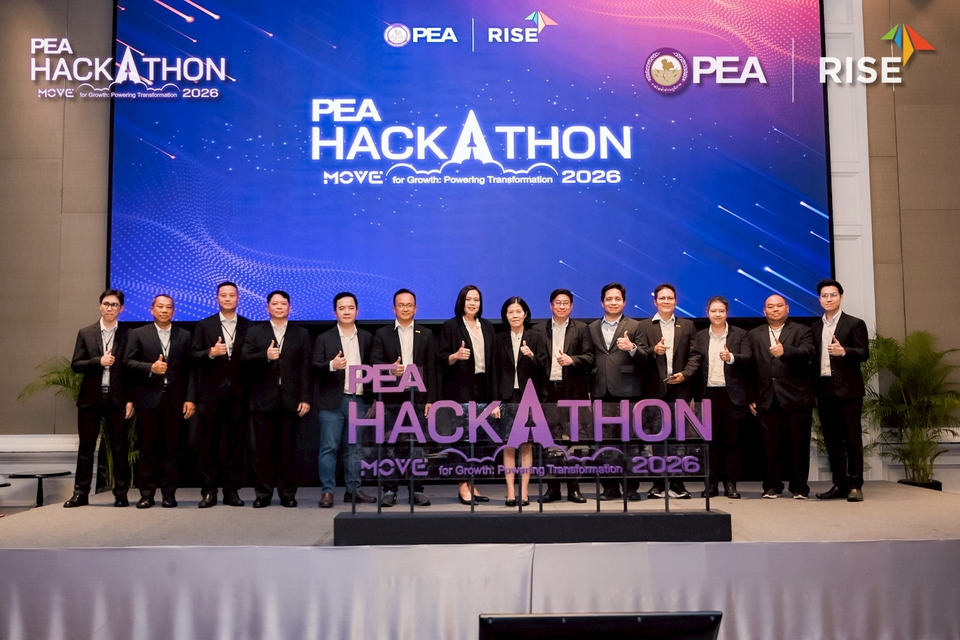 กฟภ.จับมือ RISE เปิด “PEA Hackathon 2026” เฟ้นหาสุดยอด Startup พลิกโฉมองค์กรพลังงานไทย เร่งสร้างนวัตกรรมตอบโจทย์ประเทศ