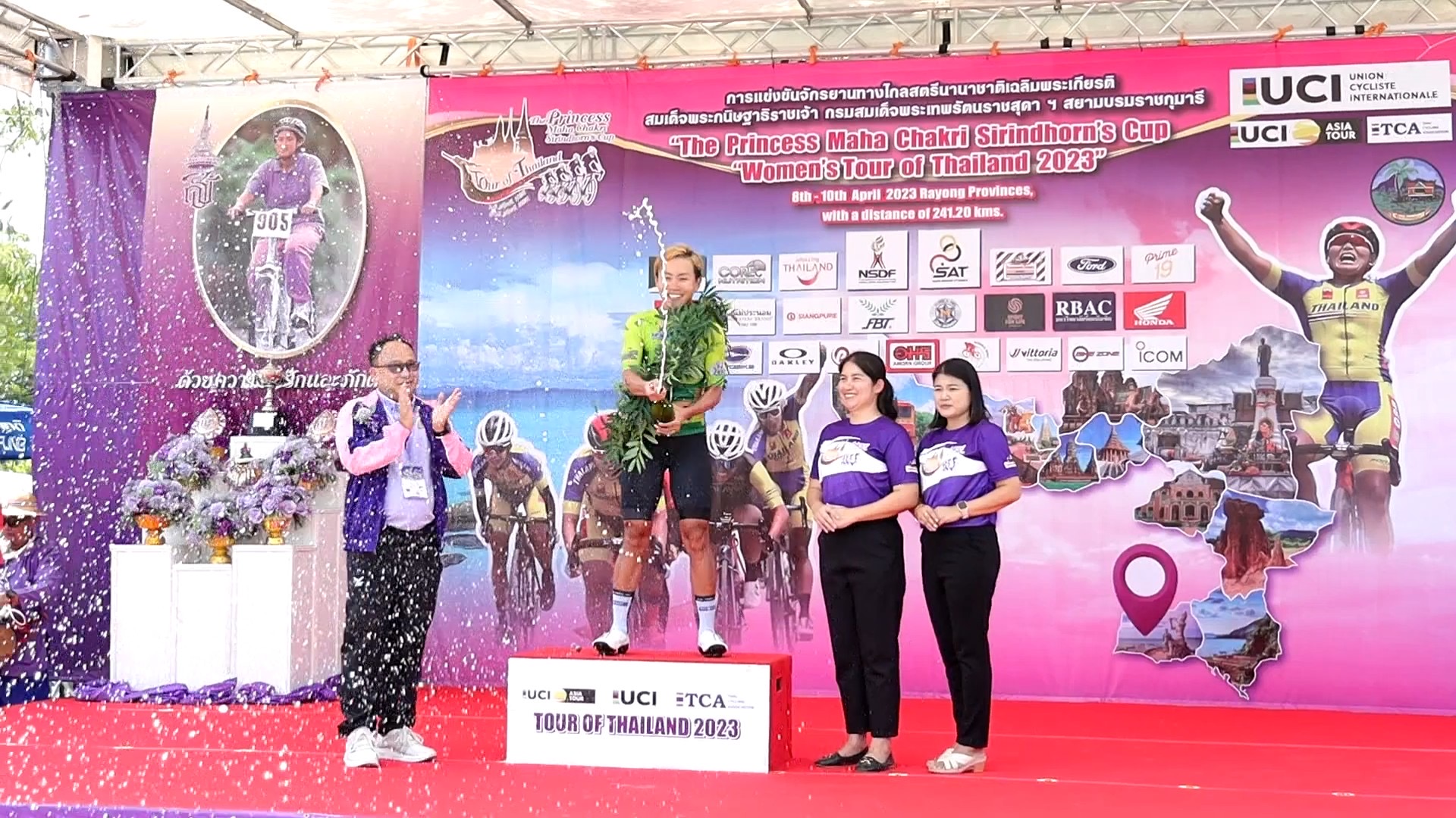วีเมนส์ ทัวร์ ออฟ ไทยแลนด์ 2023 ‘เหงียน ธิ ทัต’ นักปั่นเวียดนามคว้าแชมป์สเตจ 2