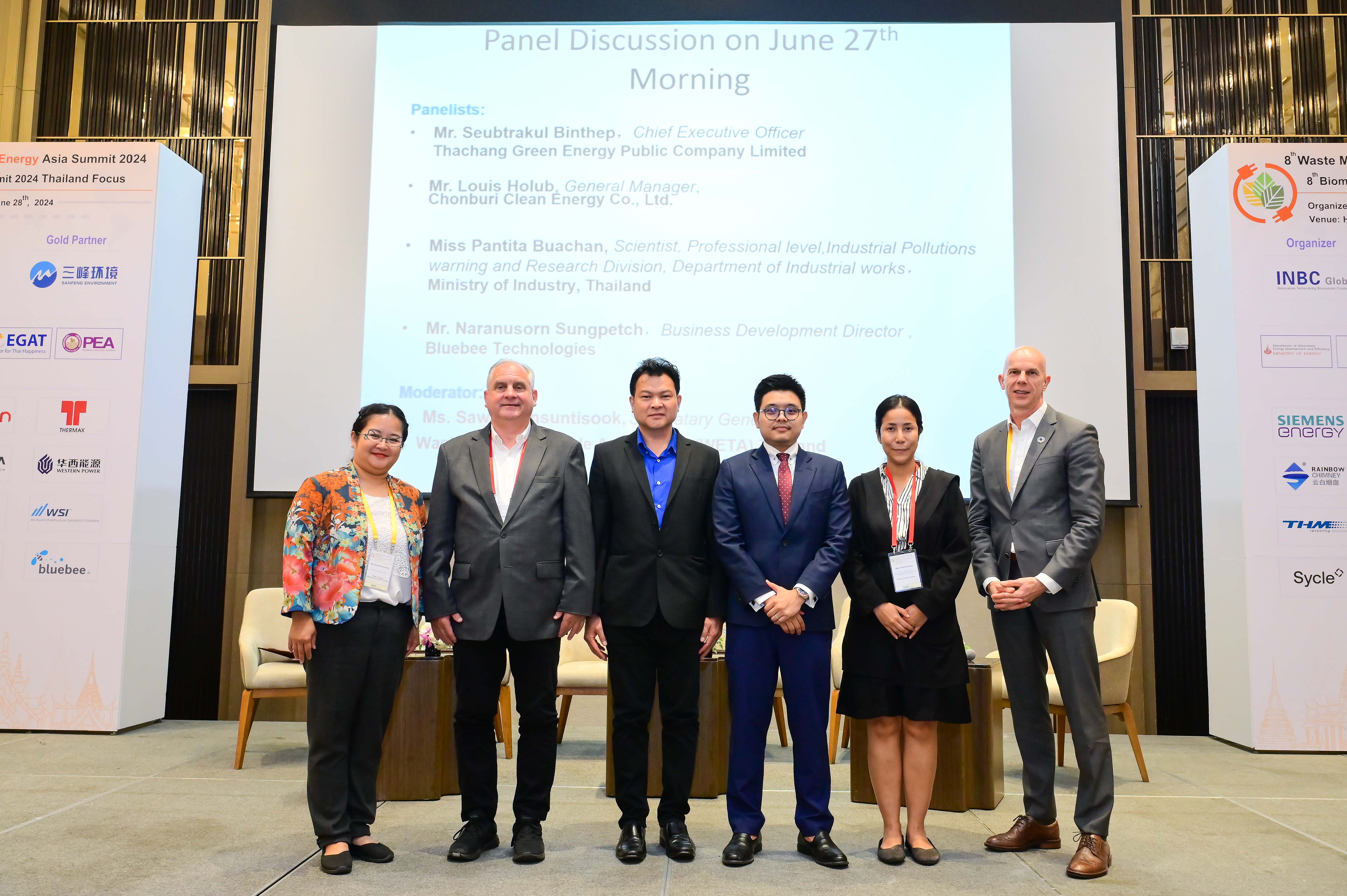 TGE ร่วมบรรยายงาน 8th Waste Management & Waste to Energy Asia Summit 2024 Thailand Focus