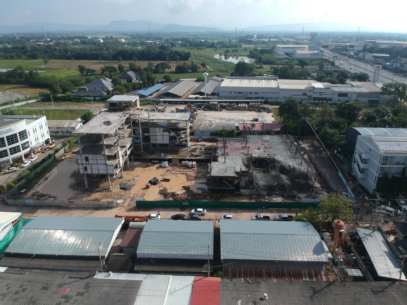 เกิดเหตุอาคารที่กำลังก่อสร้าง ถล่มทับคนงานเสียชีวิต 1 ราย