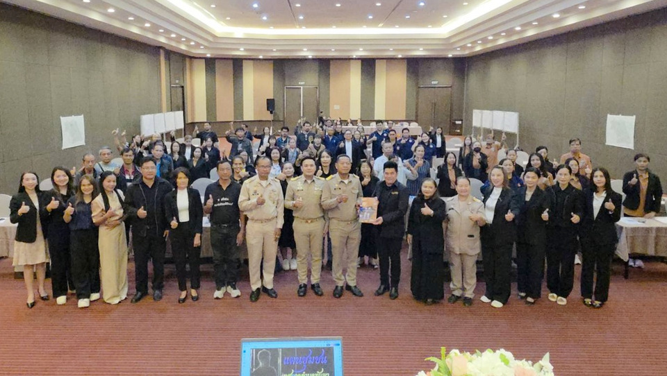 เทศบาลตำบลทับมา เปิดเวทีประชาชนร่วมทำแผนชุมชน พัฒนาท้องถิ่น
