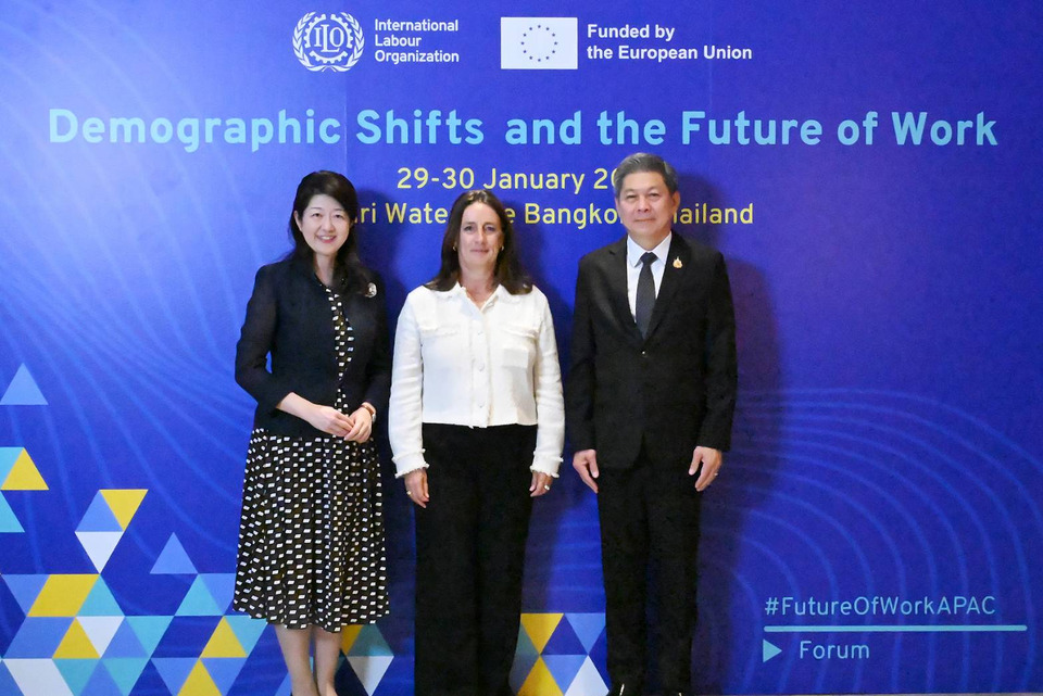 ILO จัดงานประชุมระดับภูมิภาค “โลกอนาคตแห่งการทำงาน กับการเปลี่ยนแปลงทางประชากร”