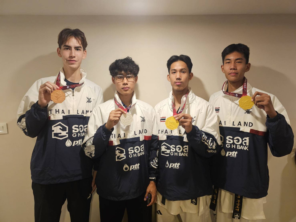 สองจอมเตะไทย ฟอร์มเฉียบ "ธนภูมิ เฟื่องน้อย" ควง "กฤตยชญ์ พร้อมปัจจุ" พิชิต 2 ทอง ศึก "4th Mt.Everest International Taekwondo 2026" ที่เนปาล