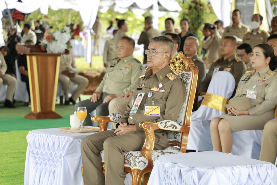 "องคมนตรี" ติดตามและขับเคลื่อนโครงการอันเนื่องมาจากพระราชดำริ เขตพื้นที่จังหวัดนราธิวาส
