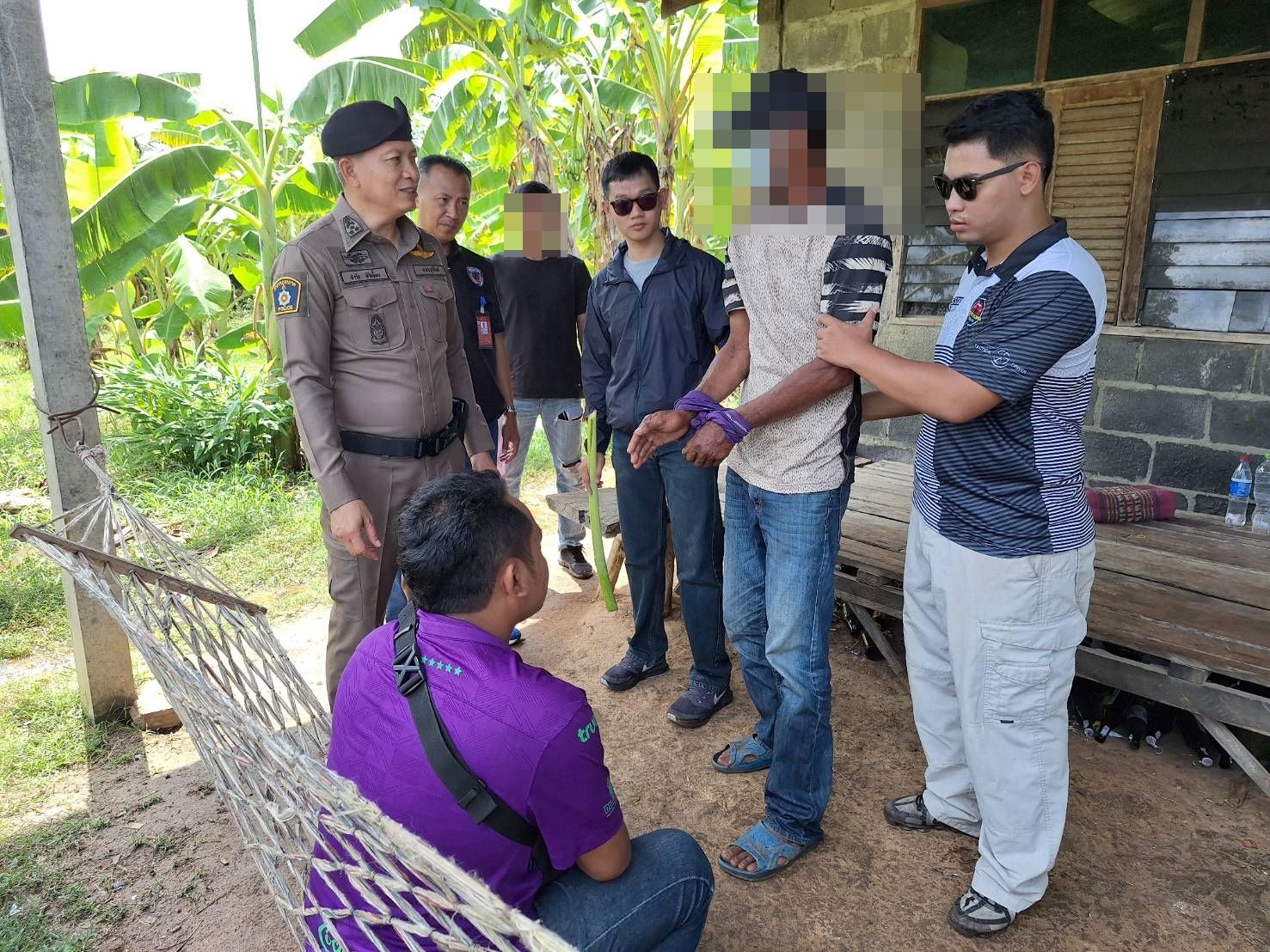 บุรีรัมย์รวบสัปเหร่อโหดทำแผนฆ่าเมียเผยขโมยเงินพันแม่ไม่รับขอขมา