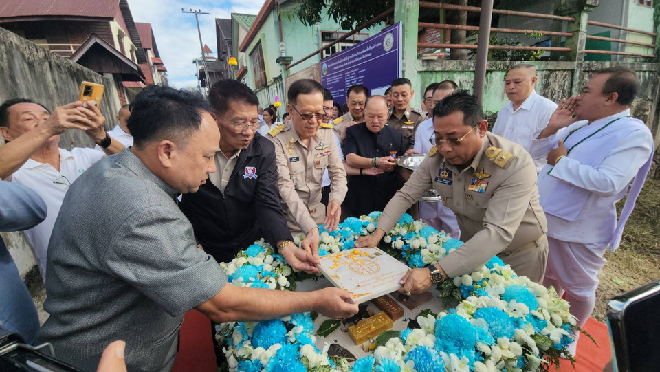 ผู้ว่าฯ ระยอง วางศิลาฤกษ์สะพานข้ามแม่น้ำ 2 แห่ง แลนด์มาร์กใหม่กระตุ้นท่องเที่ยวชุมชนเมืองเก่า