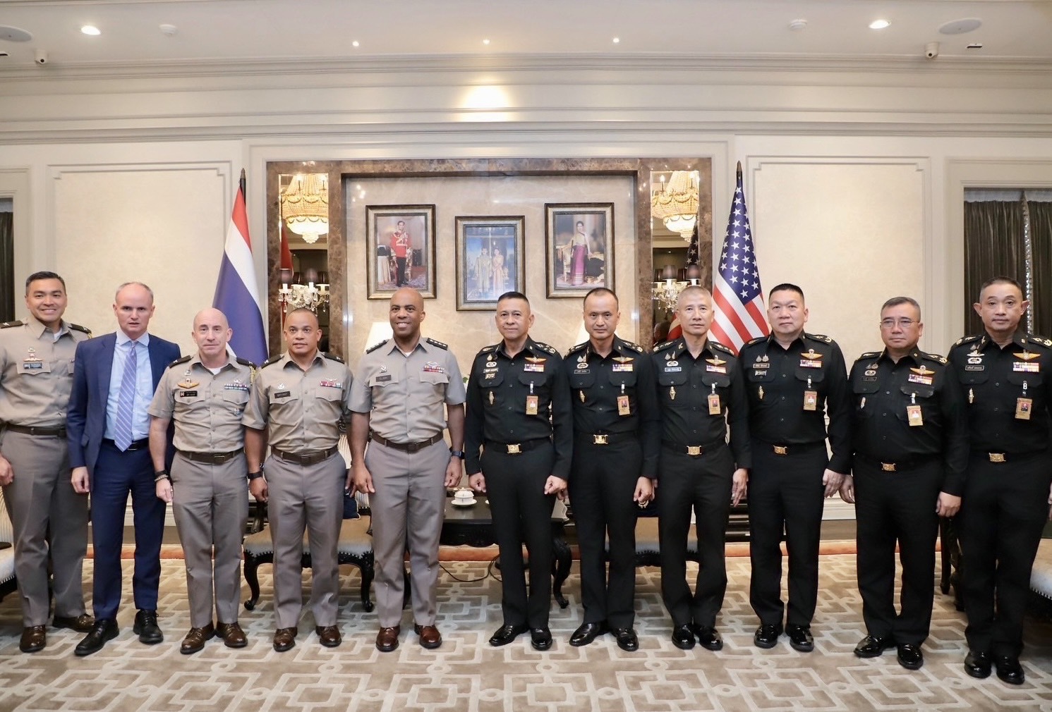 รอง ผบ.ทบ. ต้อนรับ ผบ.กกล.ทบ.สหรัฐฯ ภาคพื้นแปซิฟิก (USARPAC) สานสัมพันธ์ความร่วมมือทางทหาร เสริมความมั่นคงในภูมิภาค