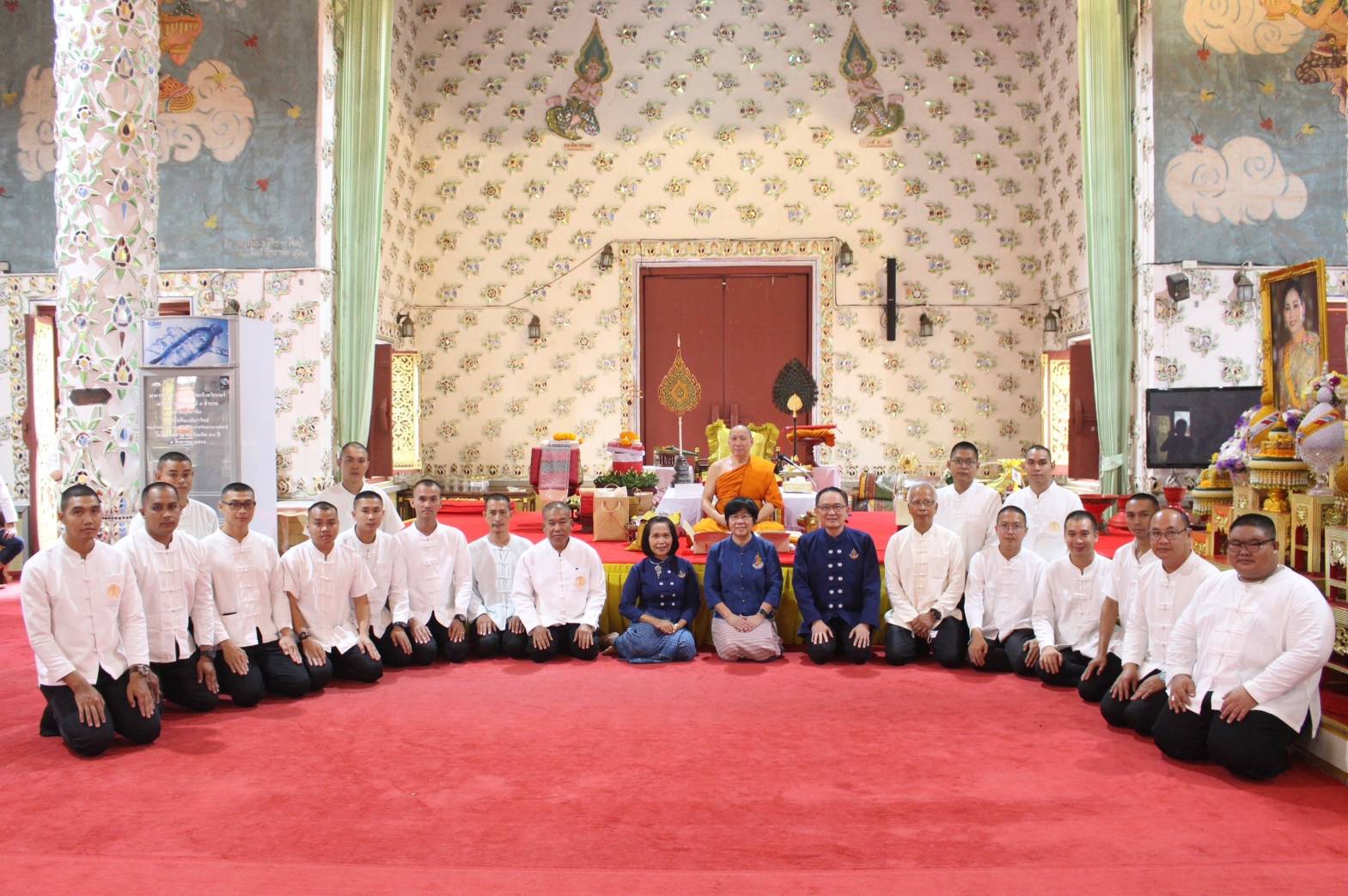 รองผู้ว่าฯแพร่ ประธานสภาวัฒนธรรมแพร่ นำข้าราชการ ร่วมถวายมุทิตาจิตครบรอบ 57 ปี พระโกศัยเจติยา วัดพระธาตุช่อแฮ อารมหลวง