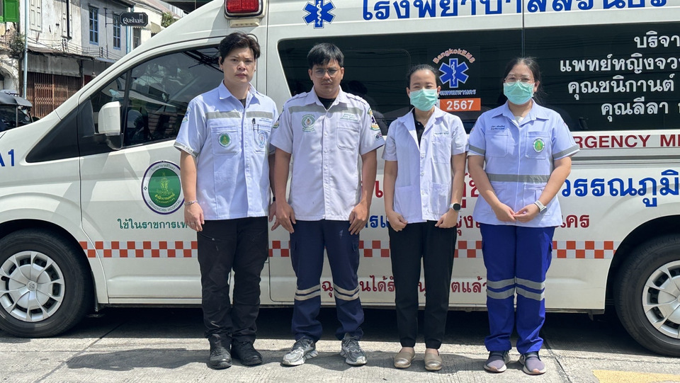 กทม.จัดทีมแพทย์พยาบาลเคลื่อนที่ดูแลประชาชนตลอดเส้นทางเคลื่อนขบวนพระบรมศพ 