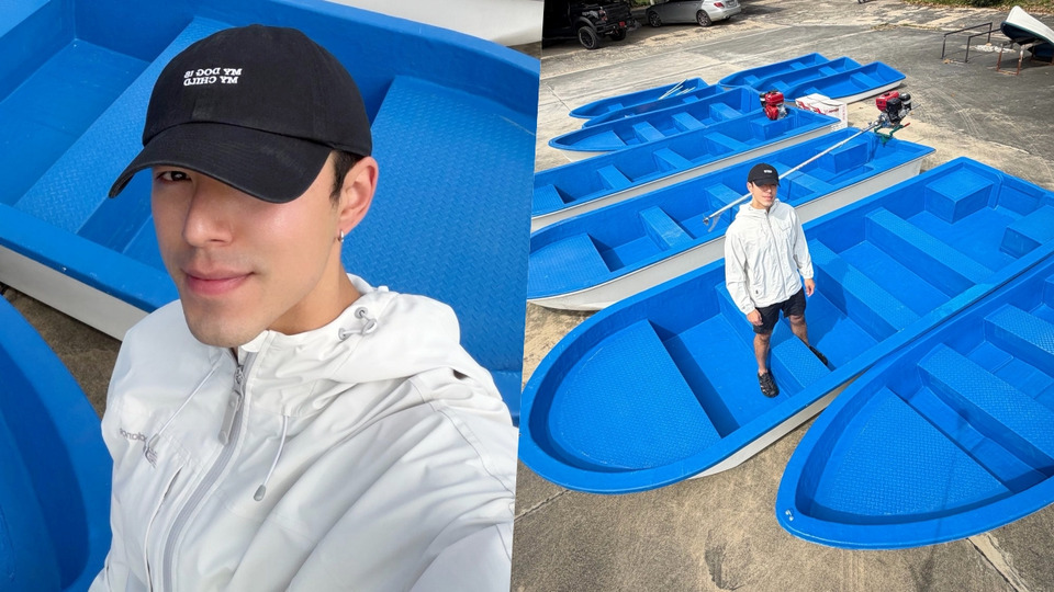 'นาย ณภัทร' แท็กทีมกู้ภัยนำเรือเข้าช่วยน้ำท่วมหาดใหญ่