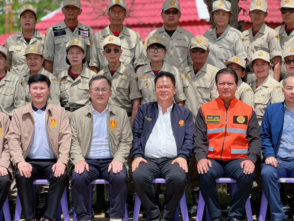 กมธ.การตำรวจ ติวเข้ม อปพร.เทศบาลเมืองกาฬสินธุ์ เสริมบุคลิกภาพ–เพิ่มศักยภาพป้องกันอาชญากรรมชุมชน