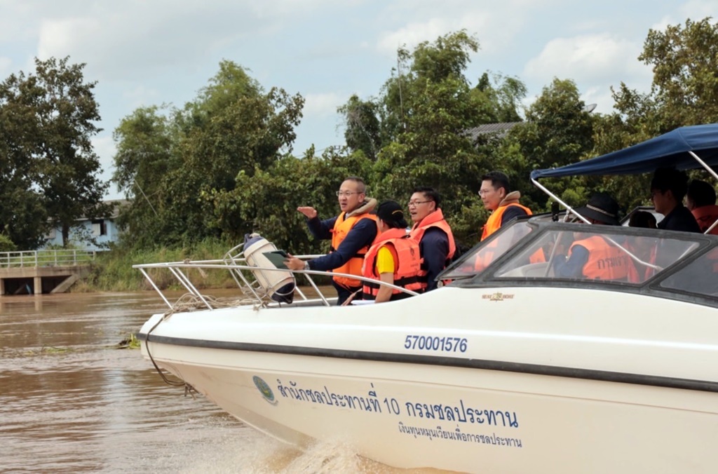 สทนช. ระดมทุกหน่วยพื้นที่ท้ายเขื่อนเจ้าพระยา เตรียมพร้อมรับมวลน้ำภาคเหนือ