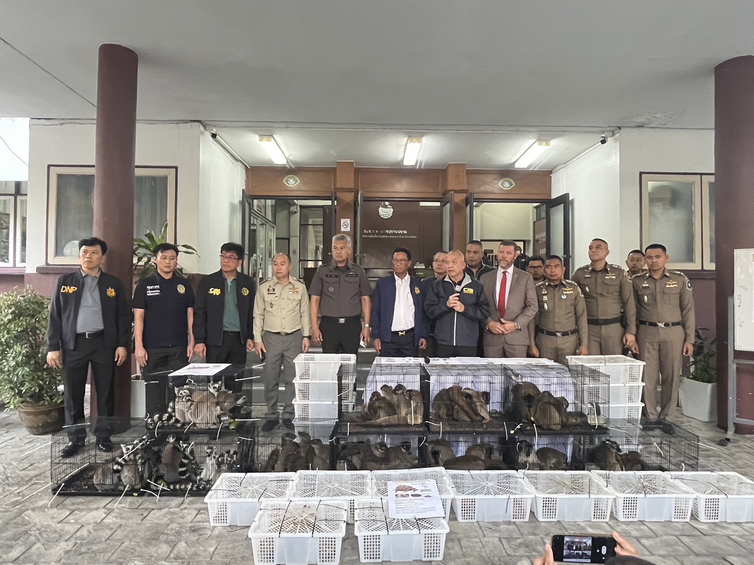 สกัดจับขบวนการค้าสัตว์ป่าข้ามชาติช่วยเหลือสัตว์ป่าใกล้สูญพันธ์ได้ 1,200 ตัว