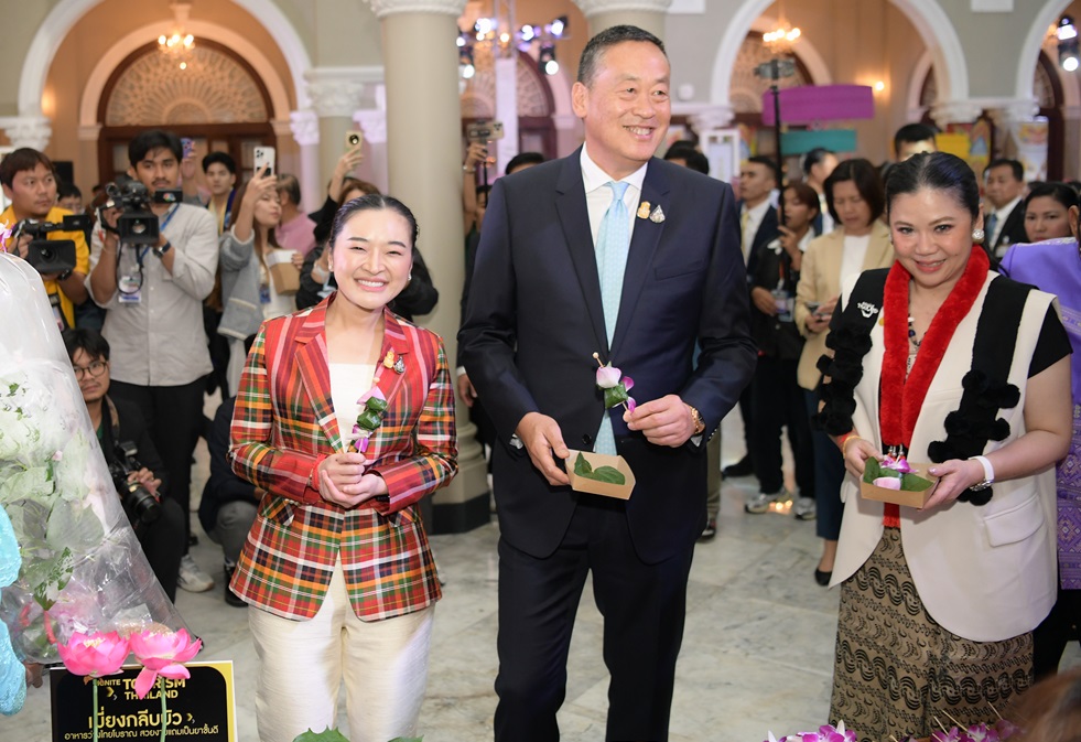 "เศรษฐา-สุดาวรรณ"ร่วมจุดพลังการท่องเที่ยวไทยชู 5 กลยุทธ์สู่ Tourism Hub พร้อมโชว์ศักยภาพทุกมิติในปี 2568